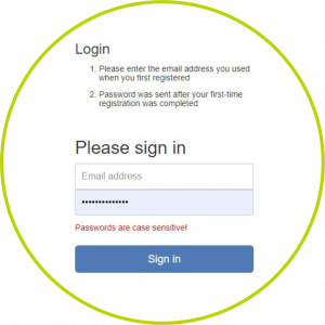 order portal log in image